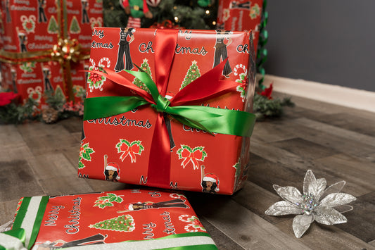 Black Girls Do Rock Holiday Gift Wrap