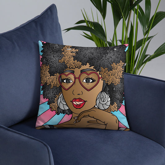 Feisty Suzanna Unique Throw Pillow
