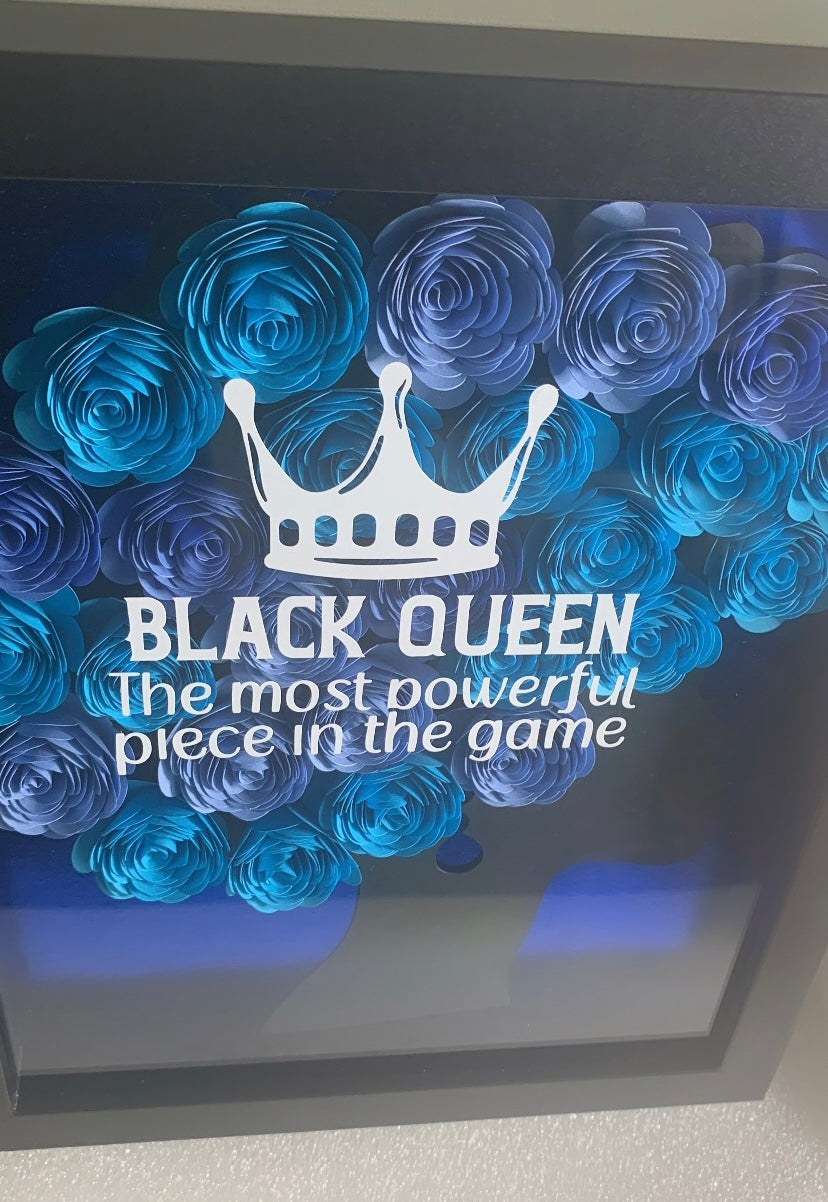 Afro Queen  "Black Queen Is The Most Powerful Peace", Gift For Black Woman