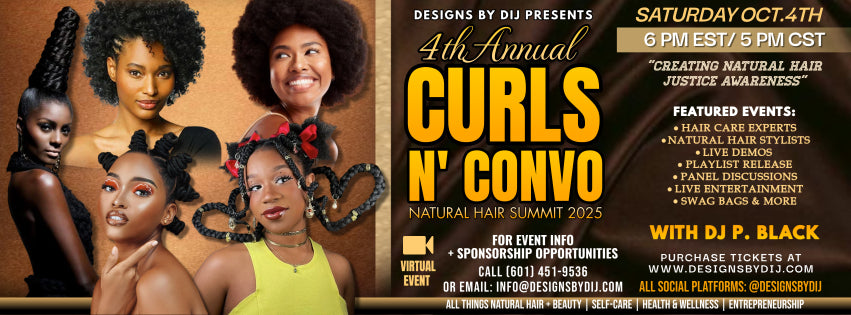 4th Annual Curls N' Convo Natural Hair Summit TICKETS