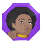 Custom umbrella that can be customized according to the customer's request. Customer can request their face to be put onto the umbrella, and we can custom create it. 