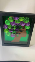 My Hair Is the Perfect Crown Shadow Box