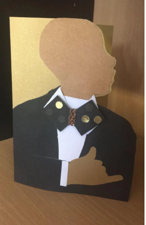 Alpha Man Greeting Card Unique Handmade Card For Alpha Phi Alpha Man