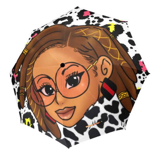 Moo’d & Magnificent Umbrella | Natural Hair & Braids Umbrella