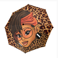 Leopard Luxe Umbrella | Full Leopard Print Umbrella