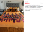 3 Piece TRIBE African Style Pillowcase, Eye Mask & Throw Blanket Bundle Lounge Set