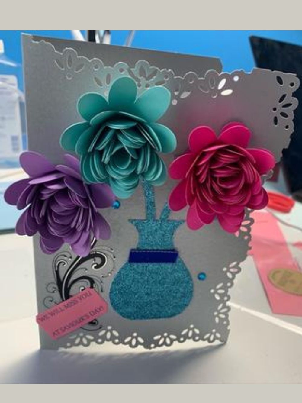 'Passionate Petals'  Card