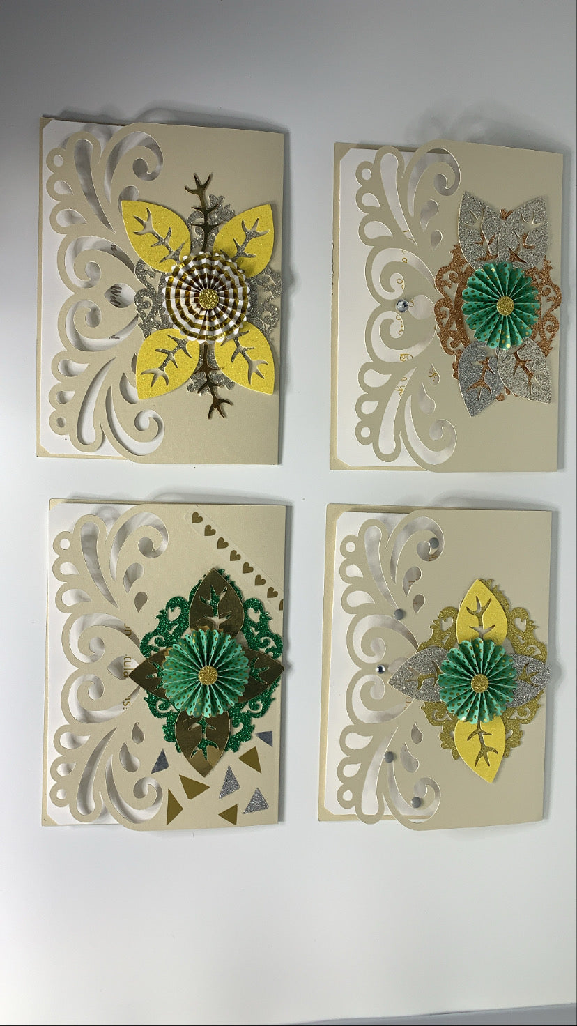 Set of 10 Assortment of Cards (Thank You, Sympathy, Congratulations)