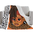 Loc'd In Lux Throw Blanket