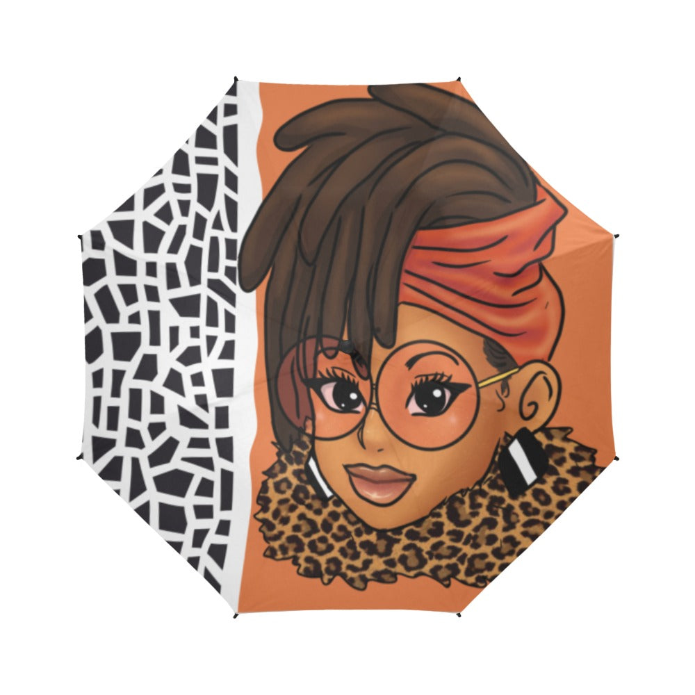 Loc'd In Lux Chic Large Umbrella