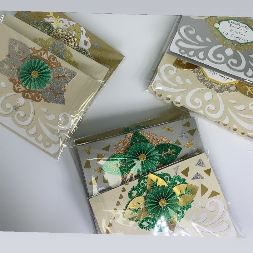Set of 10 Assortment of Cards (Thank You, Sympathy, Congratulations)