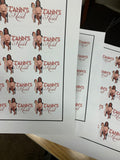 5 Sheets Of Custom Labels