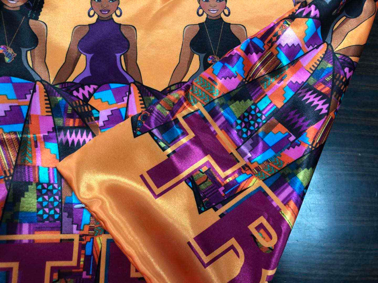 TRIBE 18" X 18" Luxury Satin Pillowcase