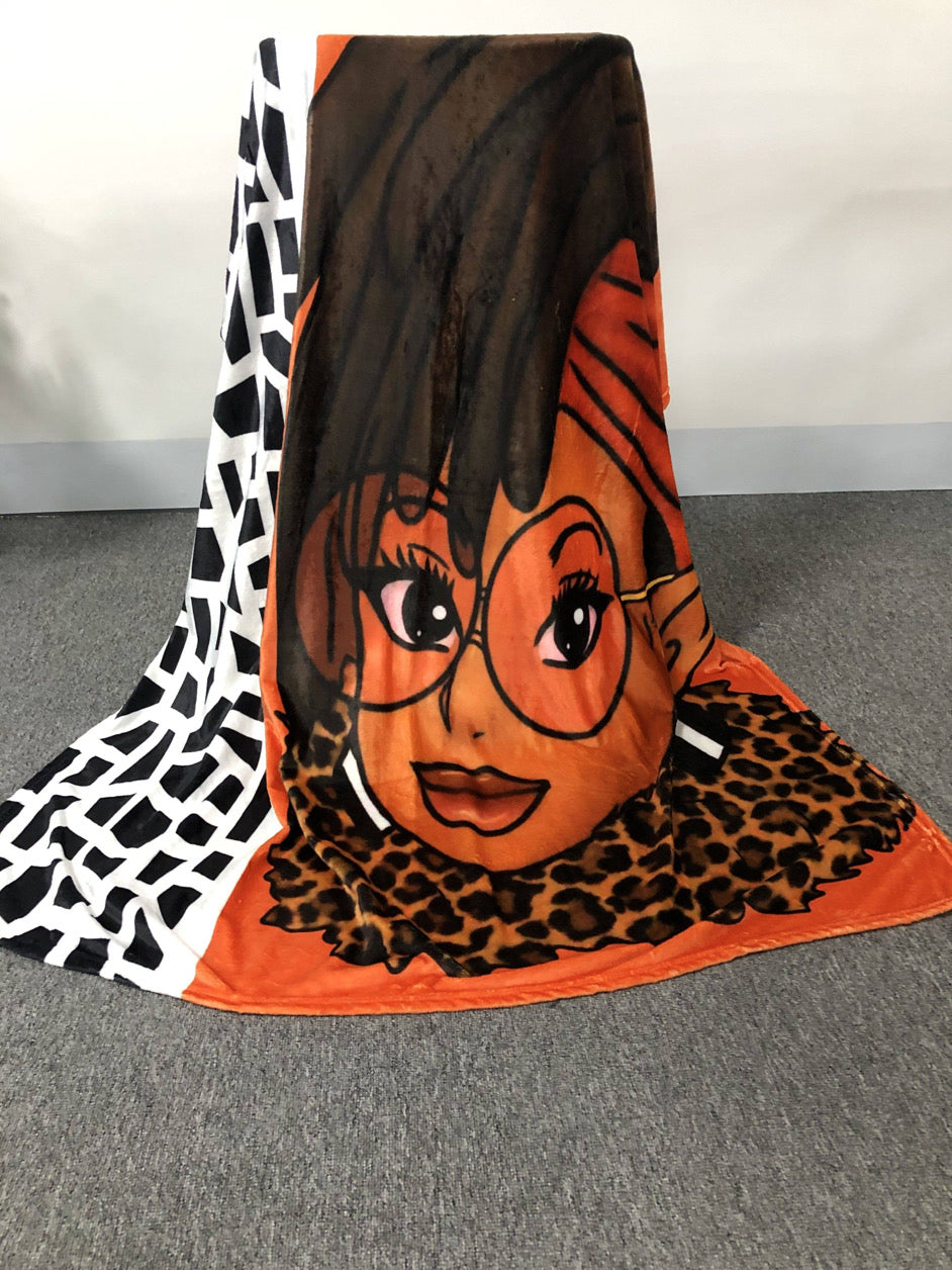 Loc'd In Lux Throw Blanket