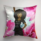 Black Girls Rock 18" x 18" Luxury Satin Pillowcase