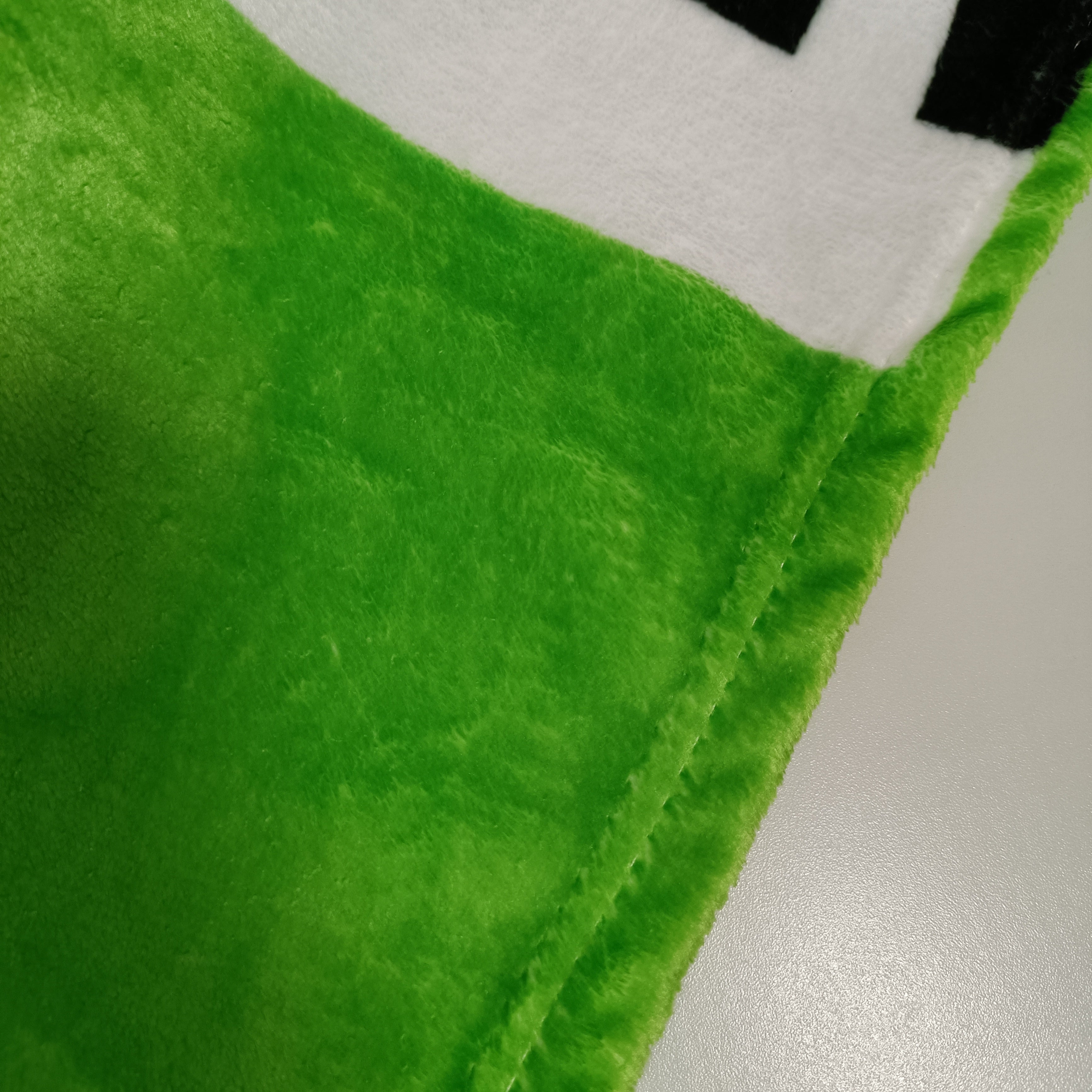 Goddess Locs Green Throw Blanket