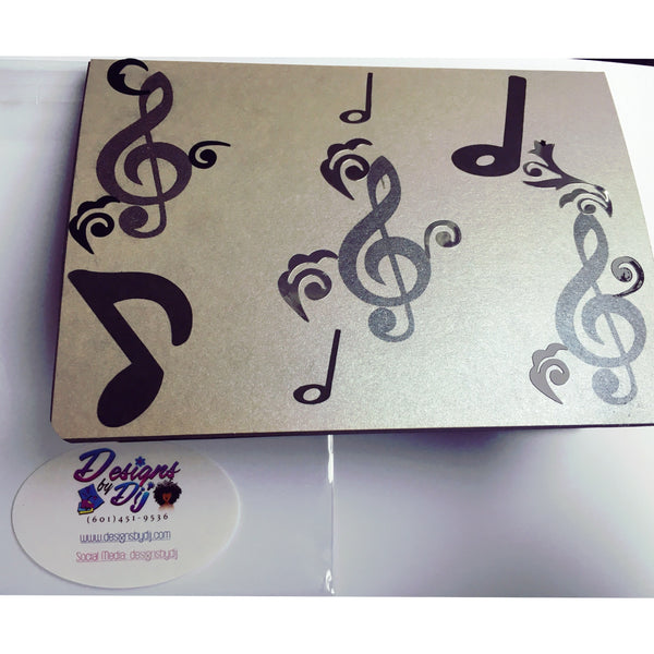 Music Note Pop Up Card
