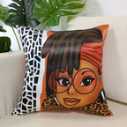 Loc'd In Lux 18" x 18"  Luxury Satin Pillowcase