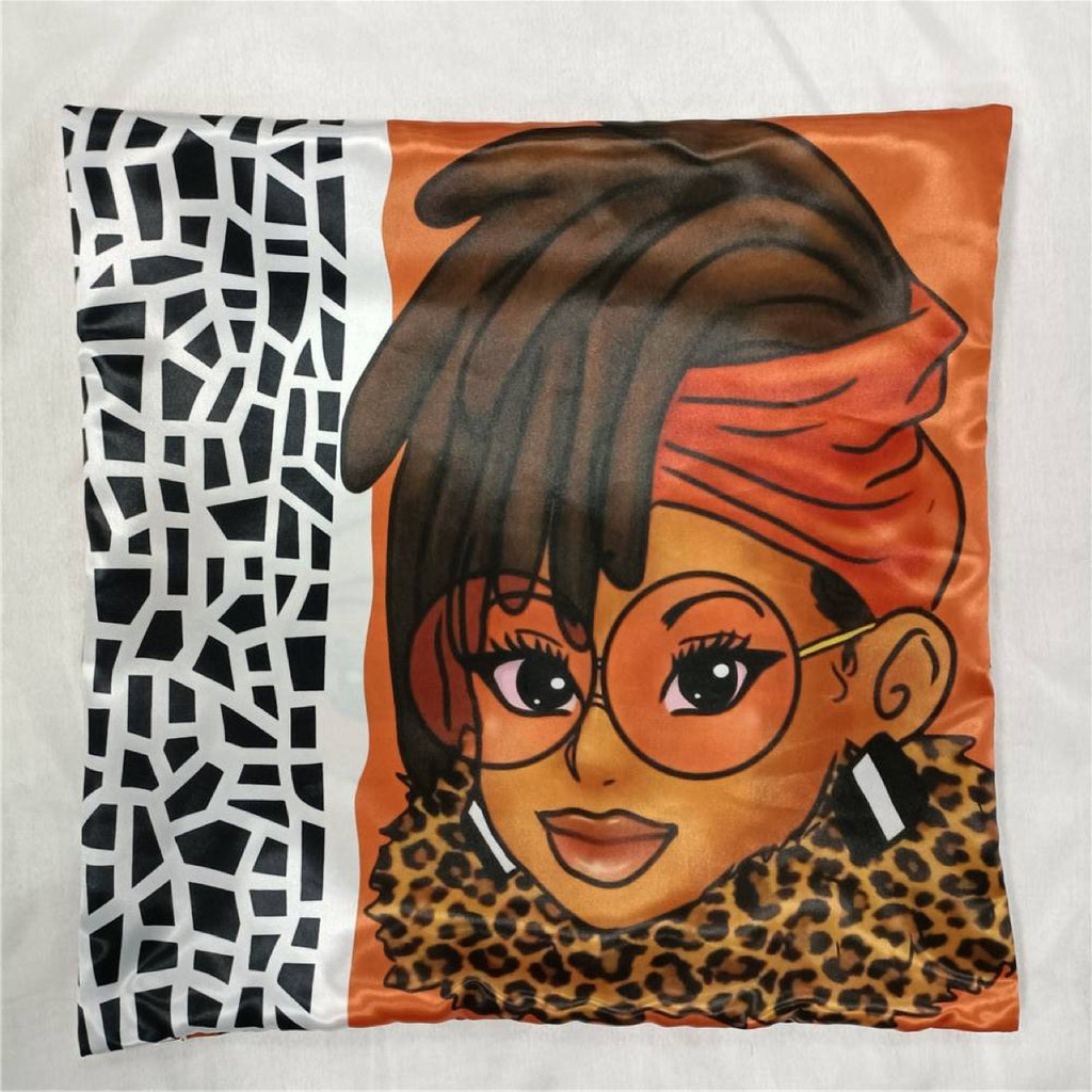 Loc'd In Lux 18" x 18"  Luxury Satin Pillowcase