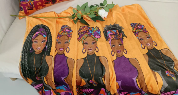 TRIBE Soft Plush Throw Blanket