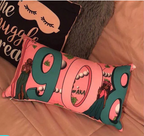 Alpha Kappa Alpha Black Greek Sorority 20" x 12" Pillow