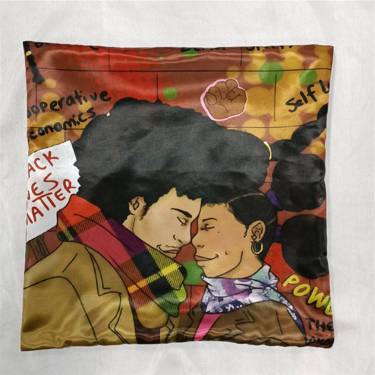 The Akoma 18" x 18" Luxury Satin Pillowcase