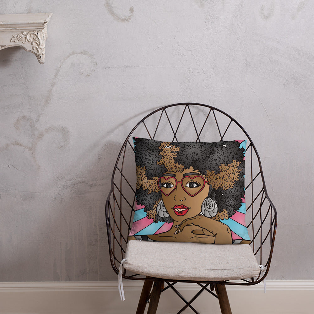 Feisty Suzanna Unique Throw Pillow