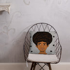 'I Matter' Black King Strong Black Man Afrocentric Assorted Colors Throw Pillow