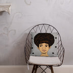 'I Matter' Black King Strong Black Man Afrocentric Assorted Colors Throw Pillow