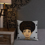 'I Matter' Black King Strong Black Man Afrocentric Assorted Colors Throw Pillow