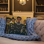 The Heart of Wakanda Throw Pillow
