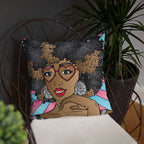 Feisty Suzanna Unique Throw Pillow