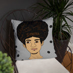 'I Matter' Black King Strong Black Man Afrocentric Assorted Colors Throw Pillow
