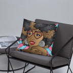 Feisty Suzanna Unique Throw Pillow