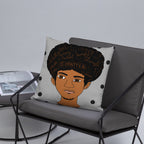 'I Matter' Black King Strong Black Man Afrocentric Assorted Colors Throw Pillow
