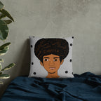 'I Matter' Black King Strong Black Man Afrocentric Assorted Colors Throw Pillow