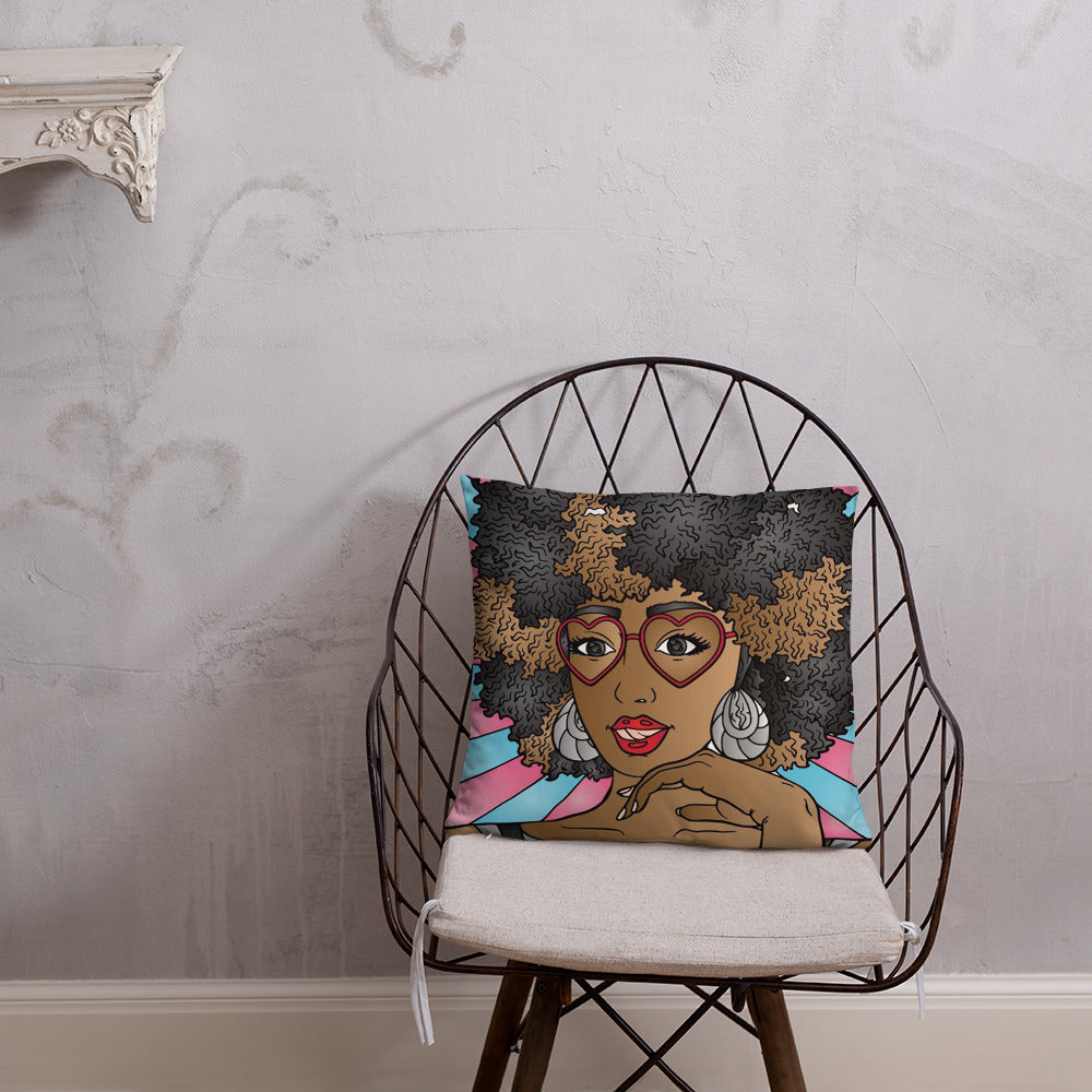 Feisty Suzanna Unique Throw Pillow