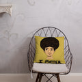 'I Matter' Black King Strong Black Man Afrocentric Assorted Colors Throw Pillow