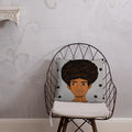 'I Matter' Black King Strong Black Man Afrocentric Assorted Colors Throw Pillow