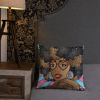 Feisty Suzanna Unique Throw Pillow