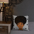 'I Matter' Black King Strong Black Man Afrocentric Assorted Colors Throw Pillow