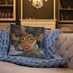 Feisty Suzanna Unique Throw Pillow