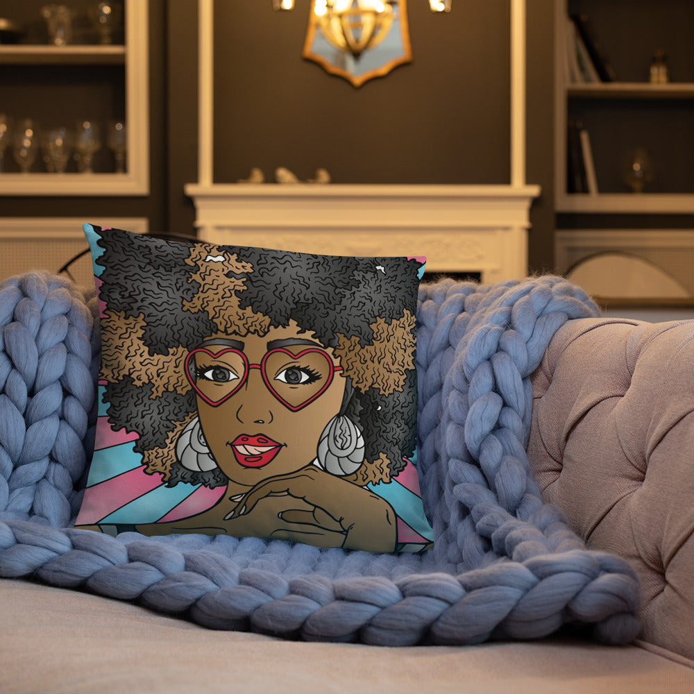Feisty Suzanna Unique Throw Pillow