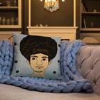 'I Matter' Black King Strong Black Man Afrocentric Assorted Colors Throw Pillow