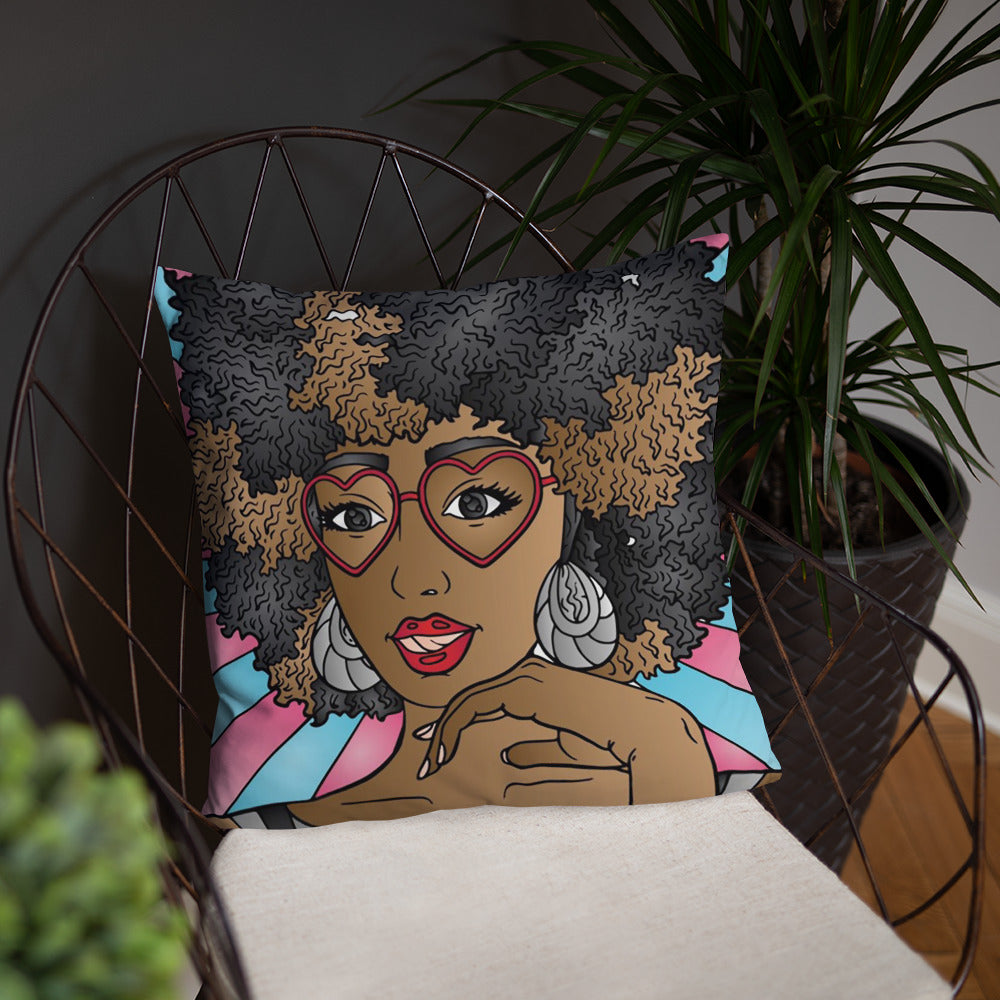 Feisty Suzanna Unique Throw Pillow