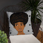 'I Matter' Black King Strong Black Man Afrocentric Assorted Colors Throw Pillow
