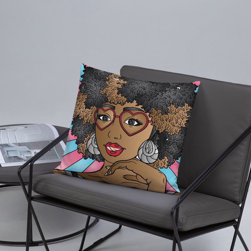 Feisty Suzanna Unique Throw Pillow