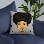 'I Matter' Black King Strong Black Man Afrocentric Assorted Colors Throw Pillow