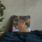 Feisty Suzanna Unique Throw Pillow