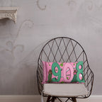 Alpha Kappa Alpha Black Greek Sorority 20" x 12" Pillow